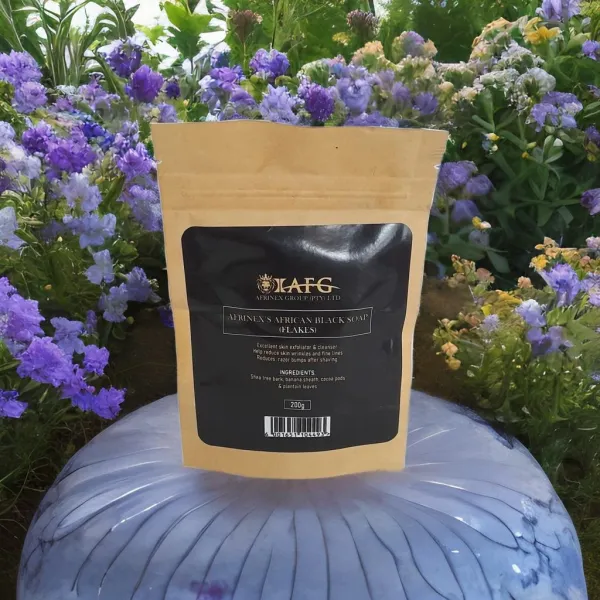 Afrinex's Black Soap (Flakes)